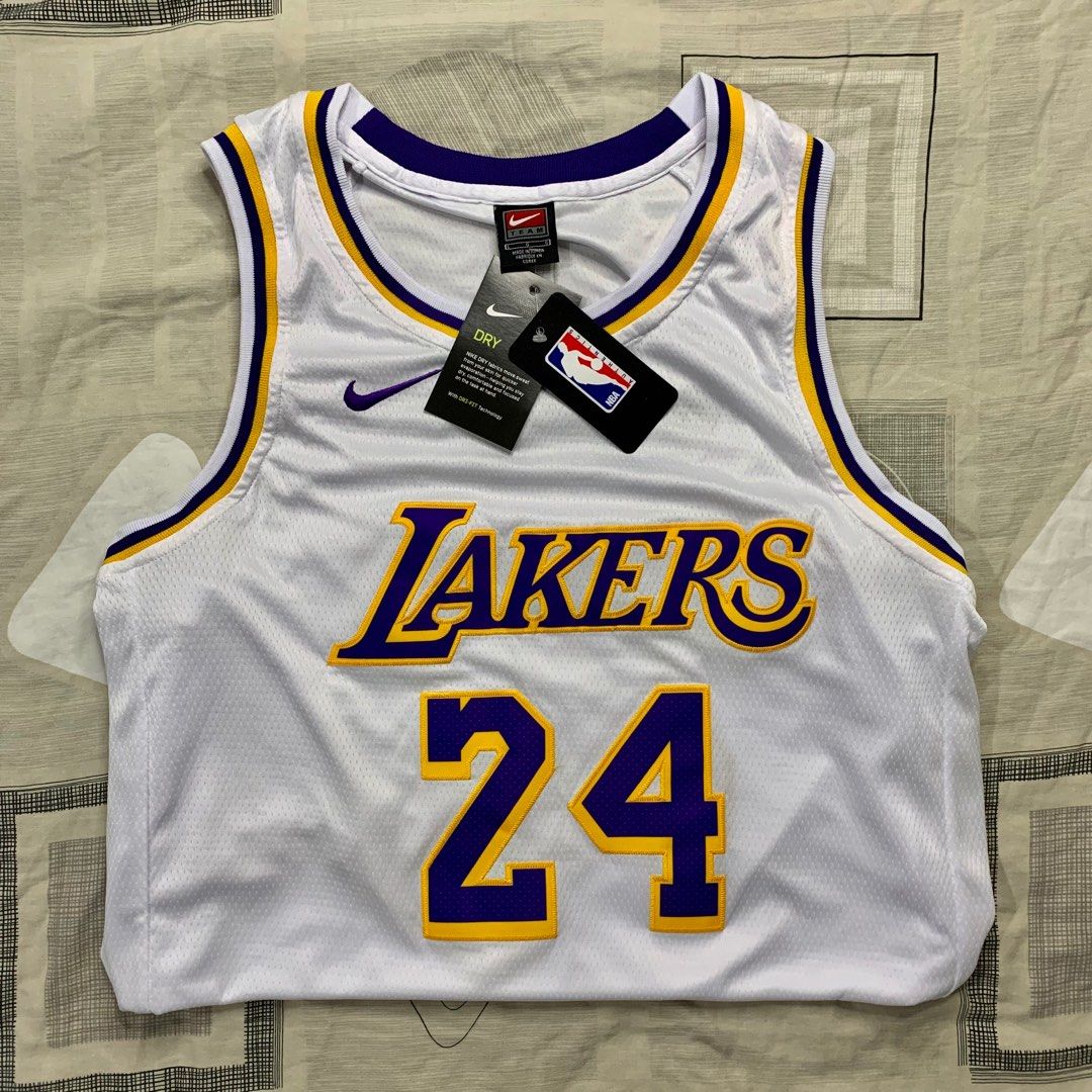 Kobe Bryant 24 Lakers Purple Jersey by KingPinz