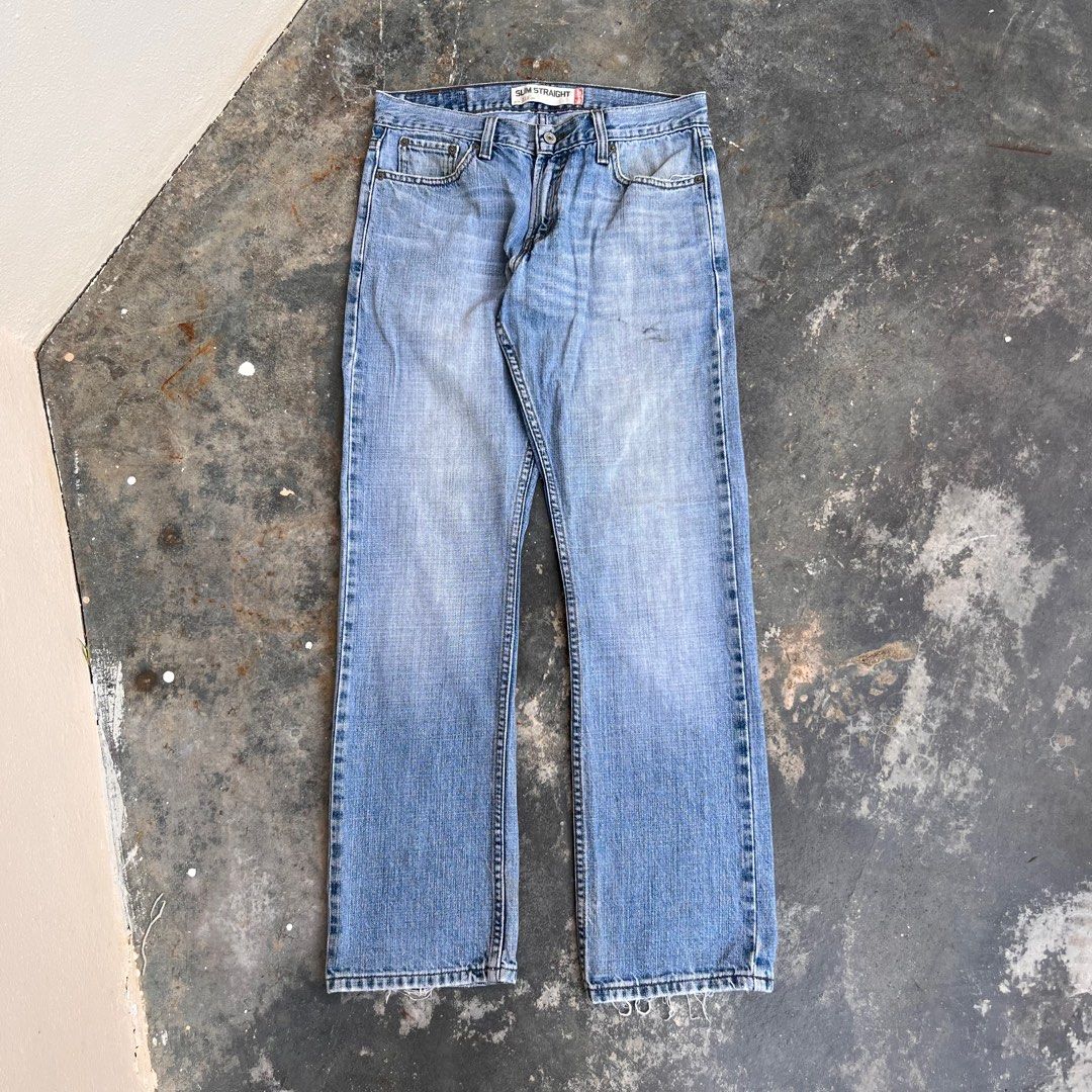 Levis 514 light top blue