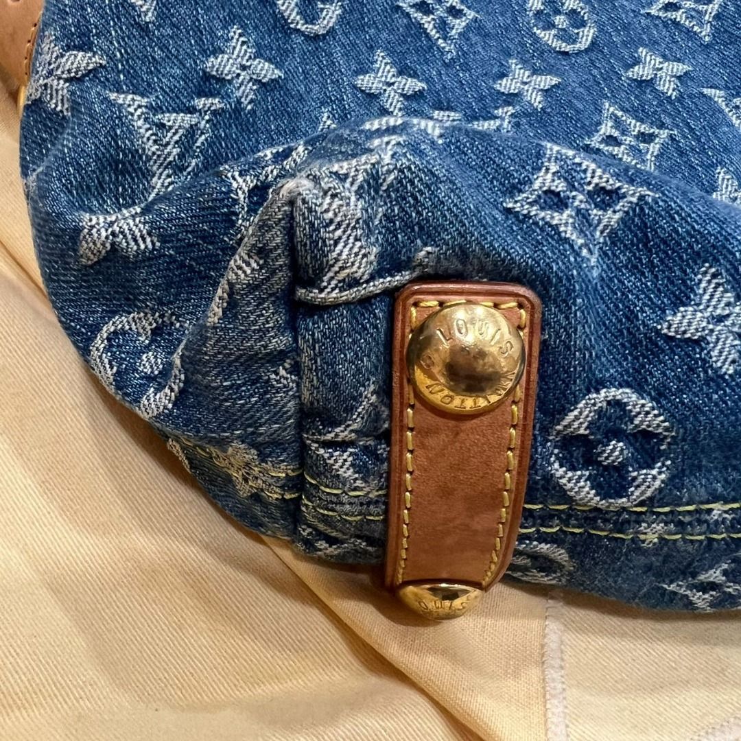 LOUIS VUITTON BUGGY PM MONOGRAM DENIM HOBO BAG, Luxury, Bags & Wallets on  Carousell