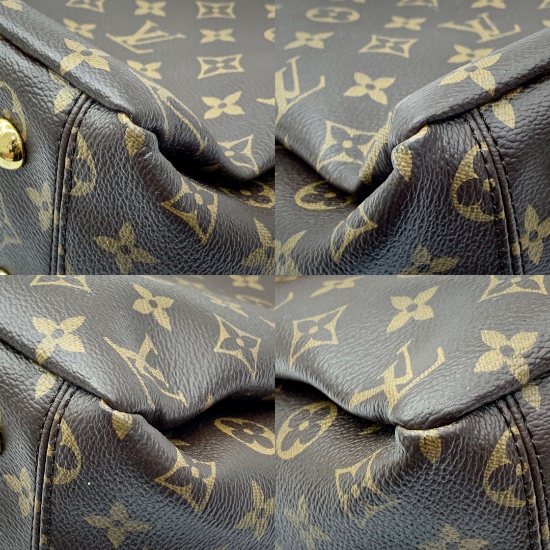 M51197 Louis Vuitton 2015 Monogram Pallas Shopper -Cherry