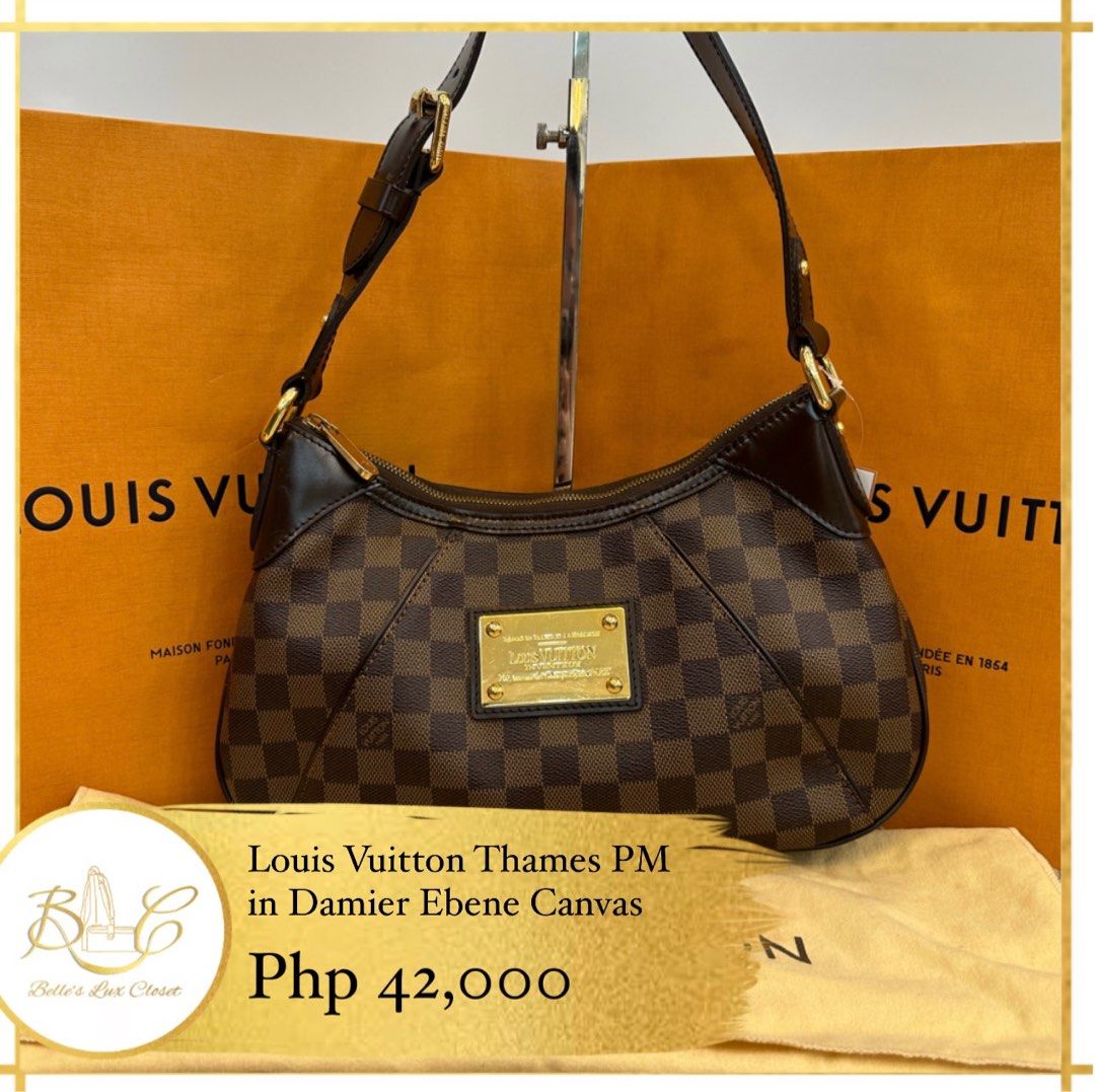 Louis Vuitton Damier Thames PM, Luxury, Bags & Wallets on Carousell