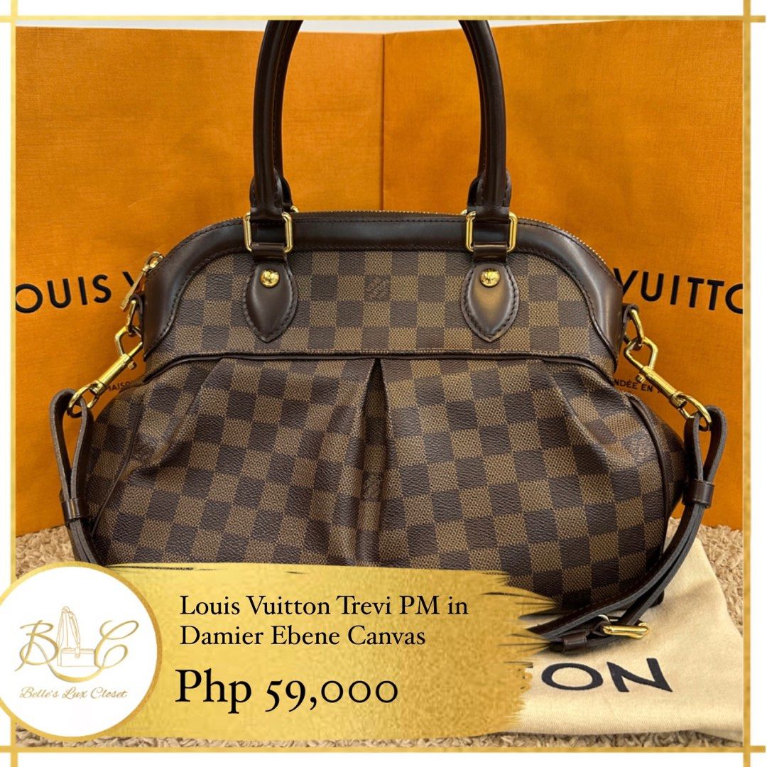 Louis Vuitton Trevi pm, Luxury, Bags & Wallets on Carousell