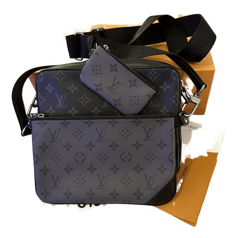 Louis Vuitton, Bags, Authentic Brand New Louis Vuitton Trio Messenger Bag  Complete Set