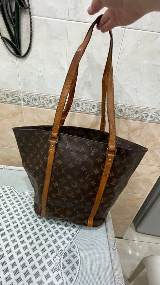 Louis Vuitton 2000 Pre-owned Monogram Sac Shopping Tote Bag - Brown