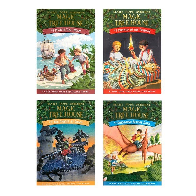 Magic Treehouse 第一季共28冊, 興趣及遊戲, 書本& 文具, 小說& 故事書