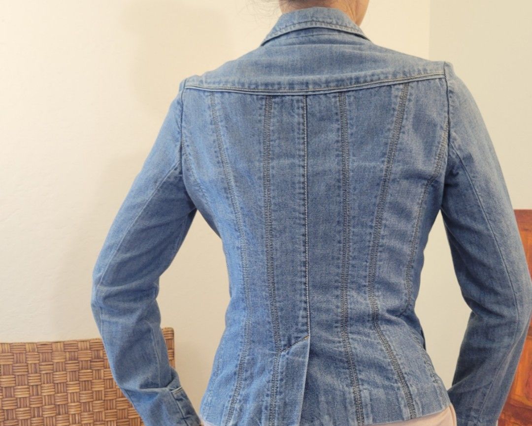 Marc jacobs denim jacket outlet