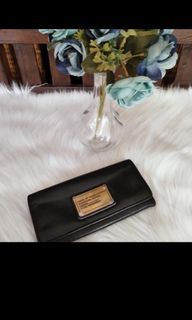Marc jacobs wallet auth soft leather