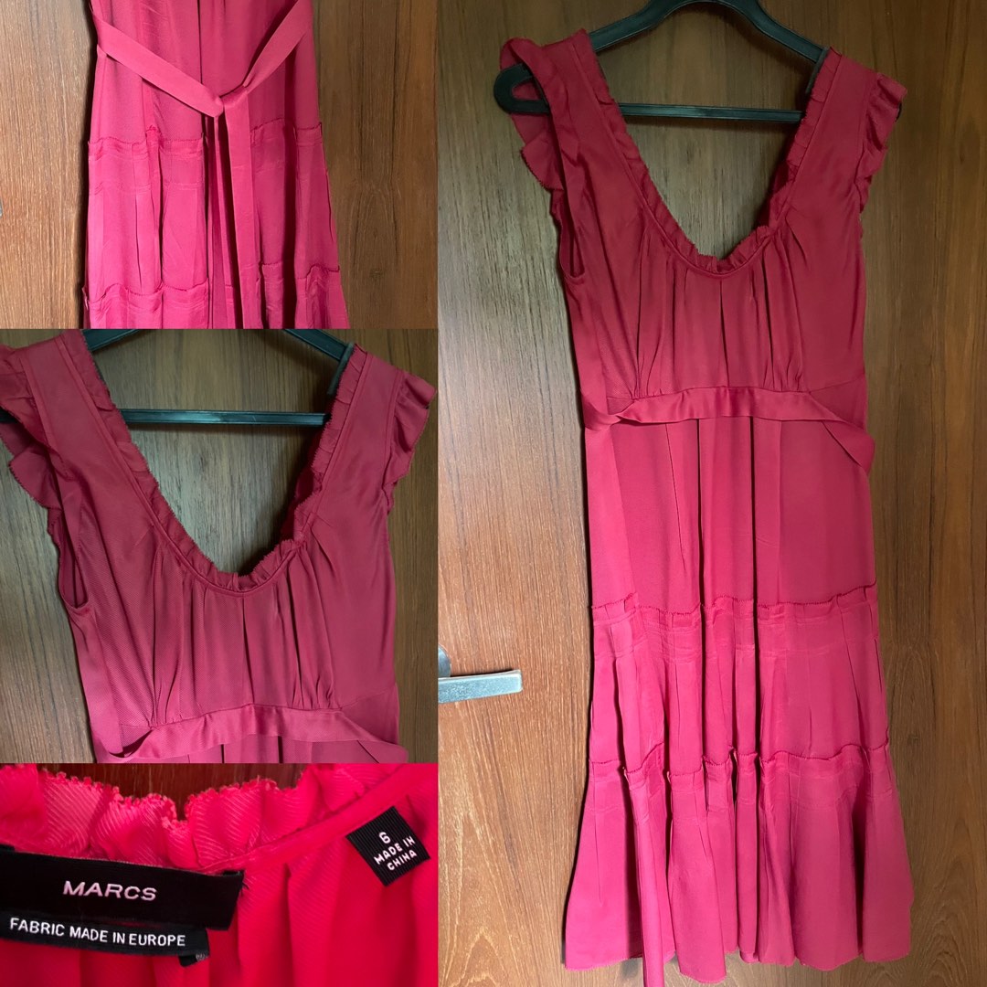 Marcs Australia gorgeous cherry red dress Women s Fashion