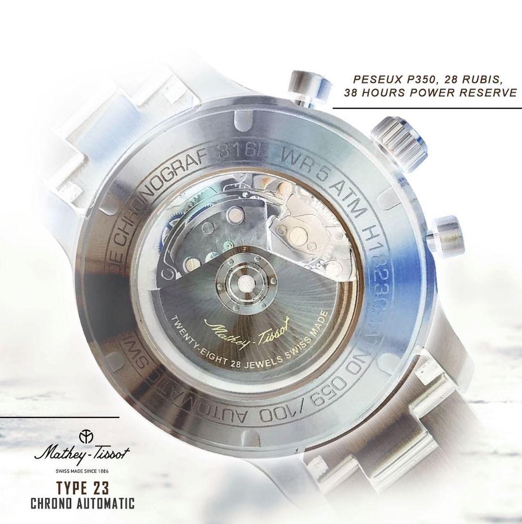 Mathey tissot on sale ed type 23