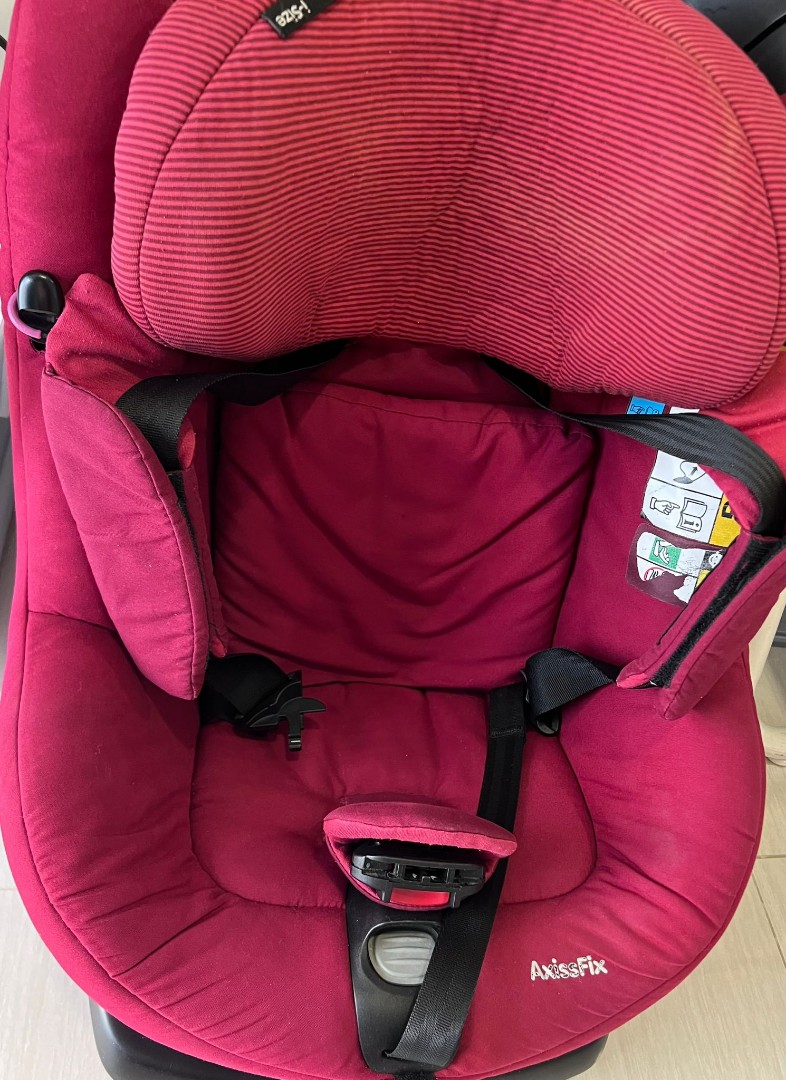 Maxi cosi Axissfix 360 car seat, Babies & Kids, Going Out, Car Seats on ...