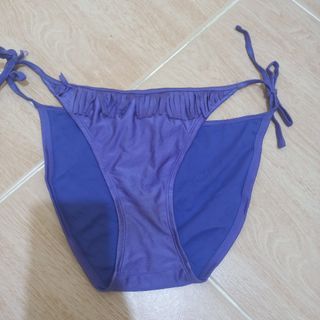 (Medium) JOE BOXER Purple Tie Bikini Bottom