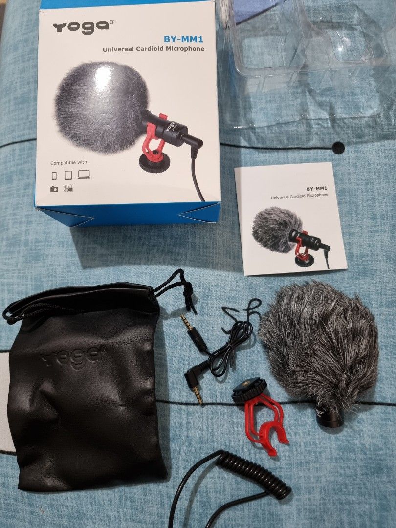 Yoga microphone mic for vlogging bnew (Category: Microphones) located in Marikina City. Submitted by dclicious2.0 (Listing ID 1226993150, Image 1). Description: pls see pictures for specs, bnew.