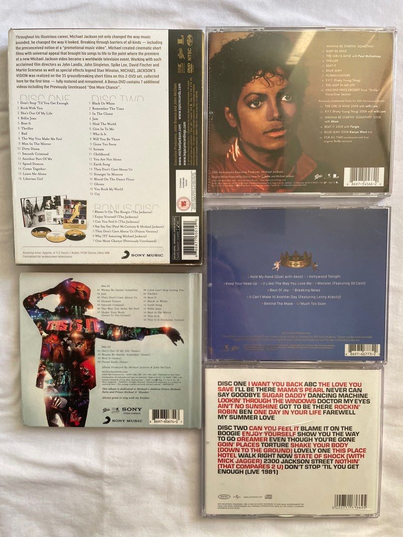 Michael Jackson’s collectibles (Category: Vintage Collectibles) located in Valenzuela. Submitted by petais (Listing ID 1226983886, Image 2). Description: Michael Jackson’s collectible albums with pictures and lyrics and stories. Opened but not used Message me for more pictures. .