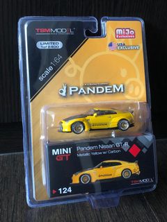 Mini gt Nissan GTR R35 Yellow LB-Silhouette Works GT Mijo Exclusives ...
