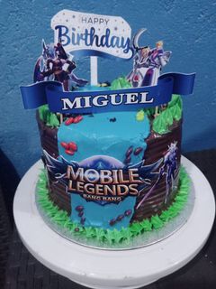 Mobile legends customize cake