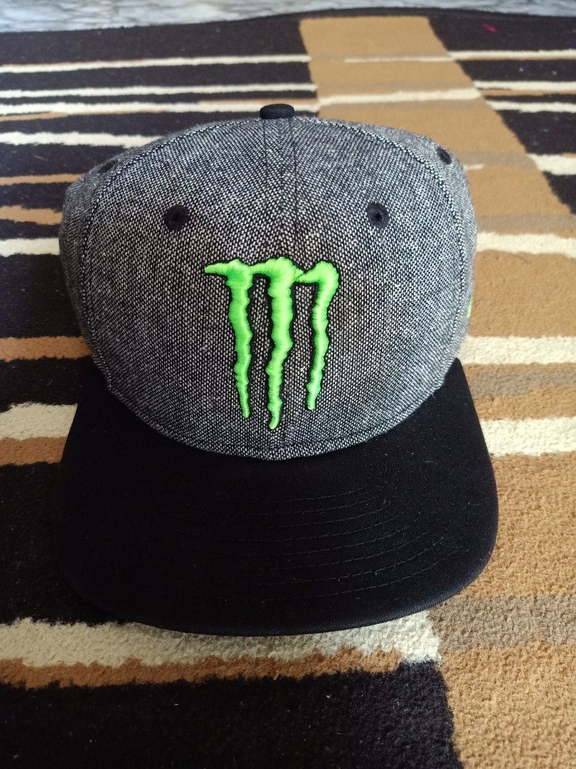 MONSTER ENERGY X NEW ERA SNAPBACK, Men's Fashion, Watches & Accessories ...