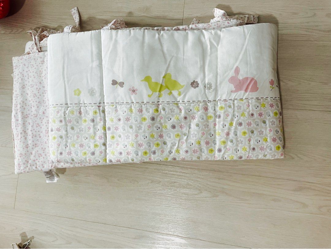 Mothercare long bumper for cot, Babies & Kids, Baby Nursery & Kids Furniture, Cots & Cribs on