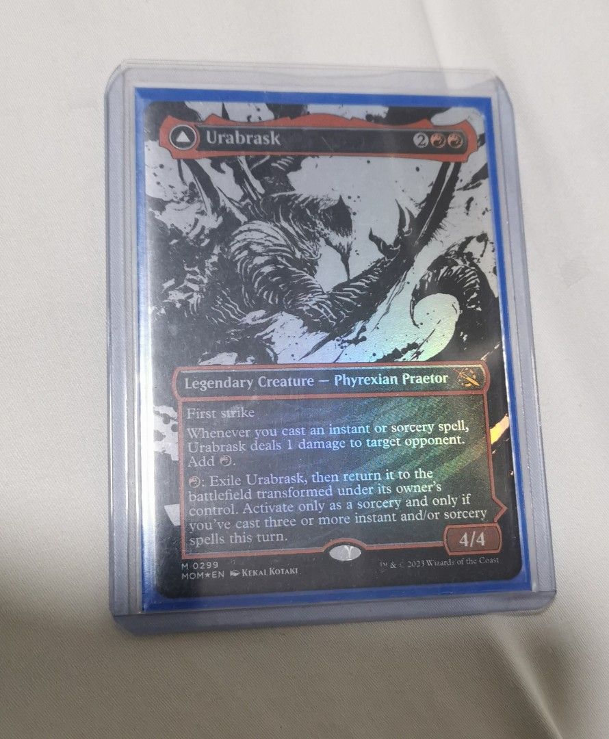 Card MTG Urabrask, O Oculto / Urabrask The Hidden Da Coleção Iconic Masters - Foto 11