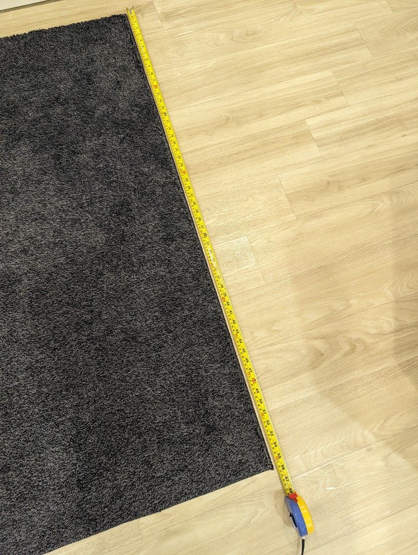 Muji Rug Carpet in Navy Blue (1.4m x 2m), Furniture & Home Living, Home ...