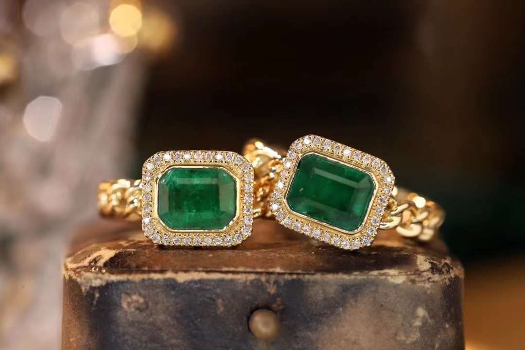 Gold and emerald cheap