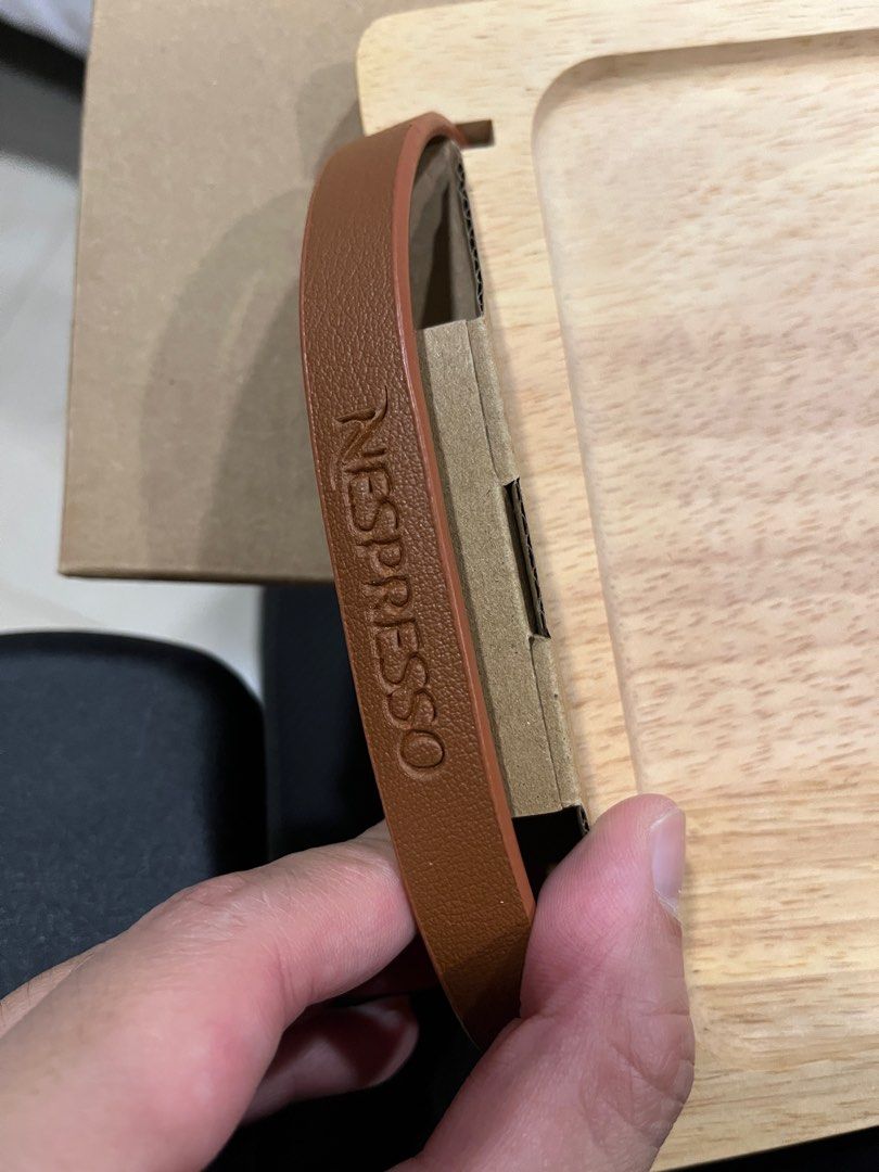 Nespresso wooden serving tray, Furniture & Home Living, Kitchenware