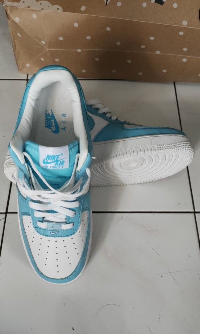 nike air force 1 blue gale