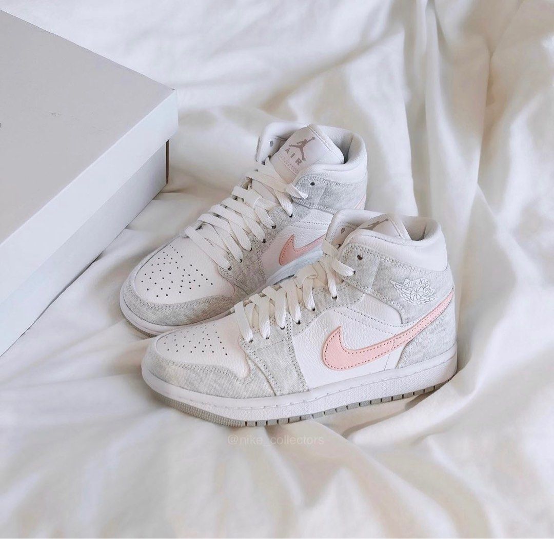 Baby pink air online jordans