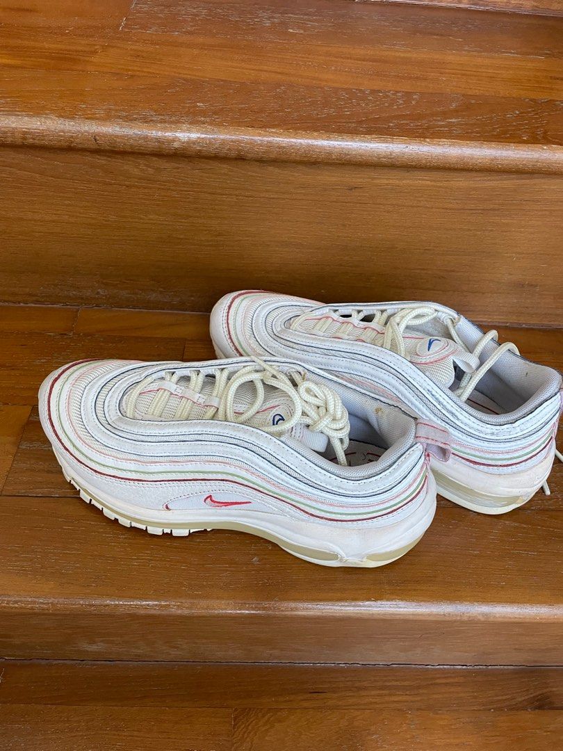 Nike Airmax 97 Special Edition Rainbow AQ4137 100 Women s