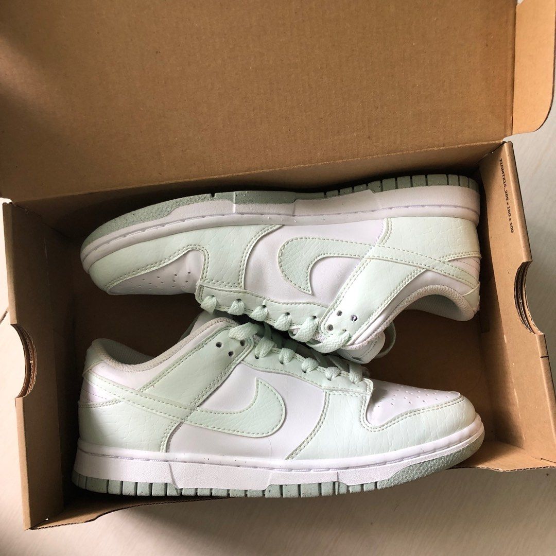 dunk low mint green
