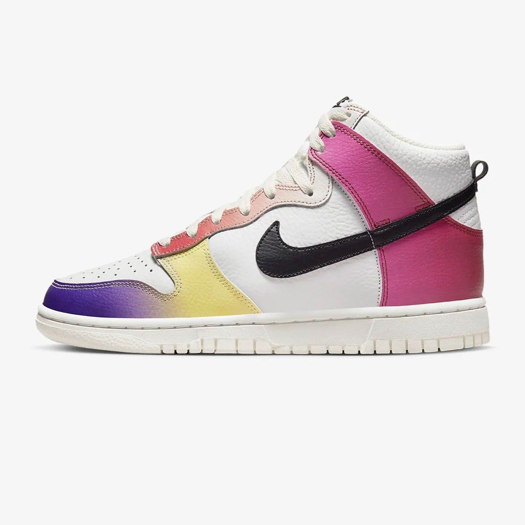 Nike Dunks High RainBow Women s Fashion Footwear Sneakers on Carousell