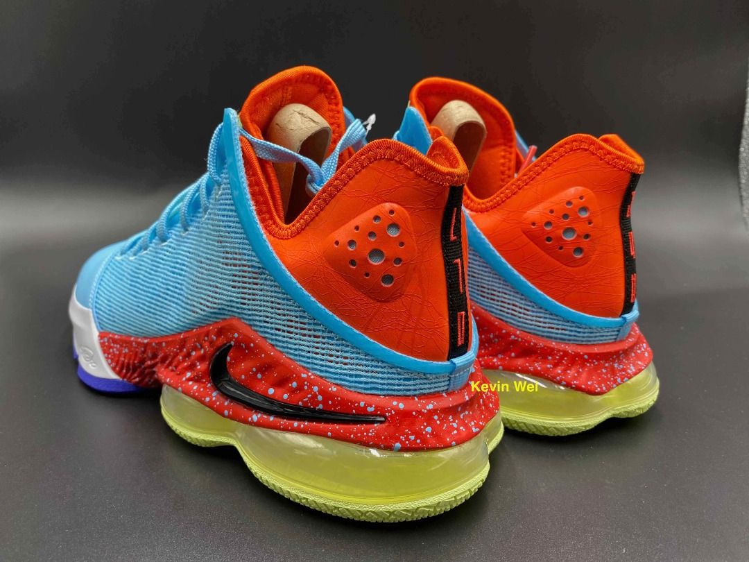 Nike Lebron XIX 19 Low EP 藍彩DO9828-400 籃球鞋US10.5, 他的時尚