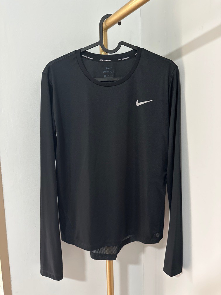 nike running dri fit long sleeve