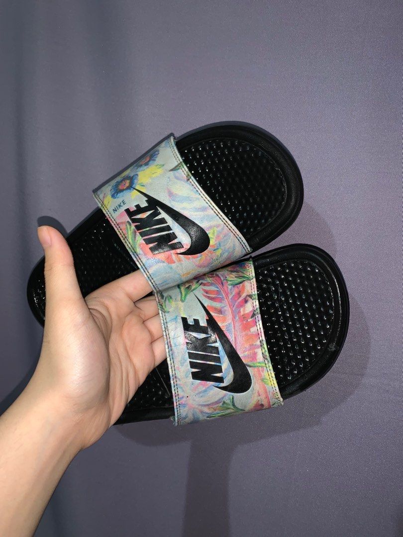 Nike slides, Women's Fashion, Footwear, Slippers and slides on Carousell