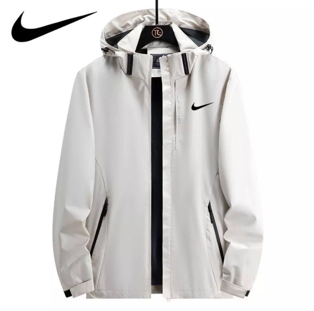 Nike Unisex Ski Warm Jacket Windbreaker Outdoor Waterproof Hiking Hooded Loose Jacket BRAND NEW