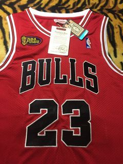Nike Hardwood Classics Michael Jordan #23 Chicago Bulls Jersey NBA Finals  Sz 50