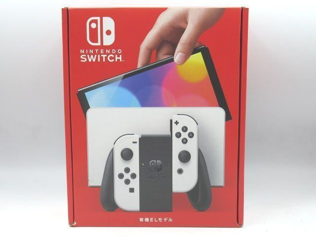 Nintendo Switch任天堂Nintendo switch有機EL型號Switch本體白白HEG-S