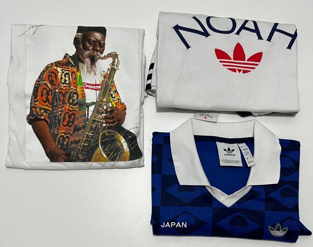 Noah x Adidas Core Logo Ringer Tee