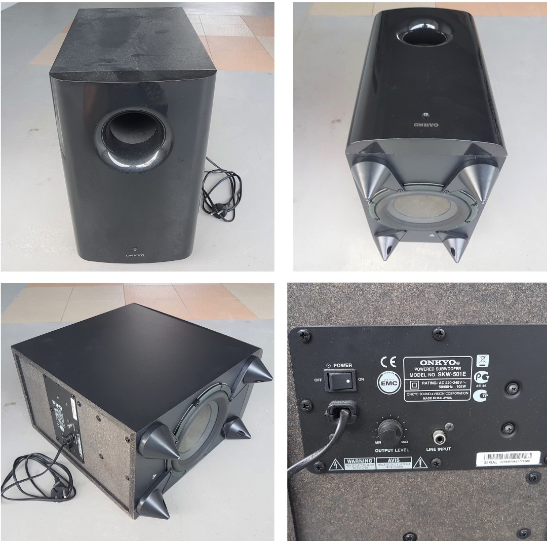 Onkyo active subwoofer discount