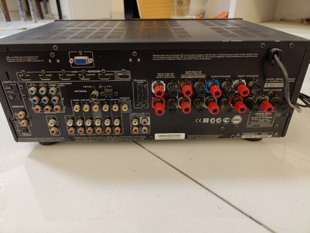 Onkyo TXSR608, 家庭電器, 電視 & 其他娛樂, 娛樂系統及智能家居產品 Carousell