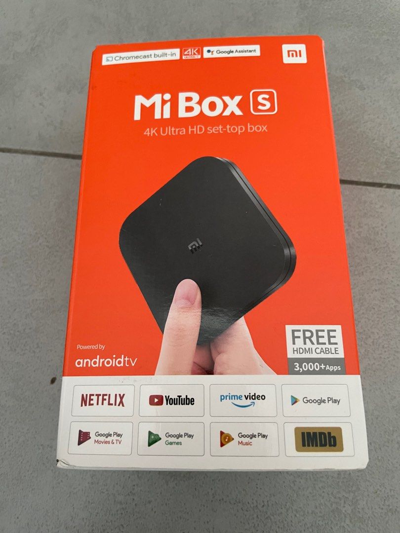 Original Mi Box S, TV & Home Appliances, TV & Entertainment, Media
