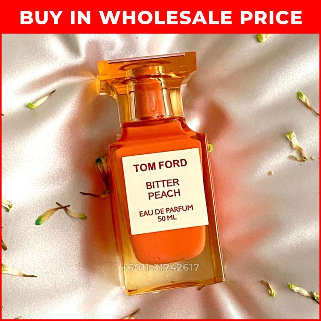 ORIGINAL] TOM FORD BITTER PEACH EDP 50ML FOR UNISEX, Beauty & Personal  Care, Fragrance & Deodorants on Carousell