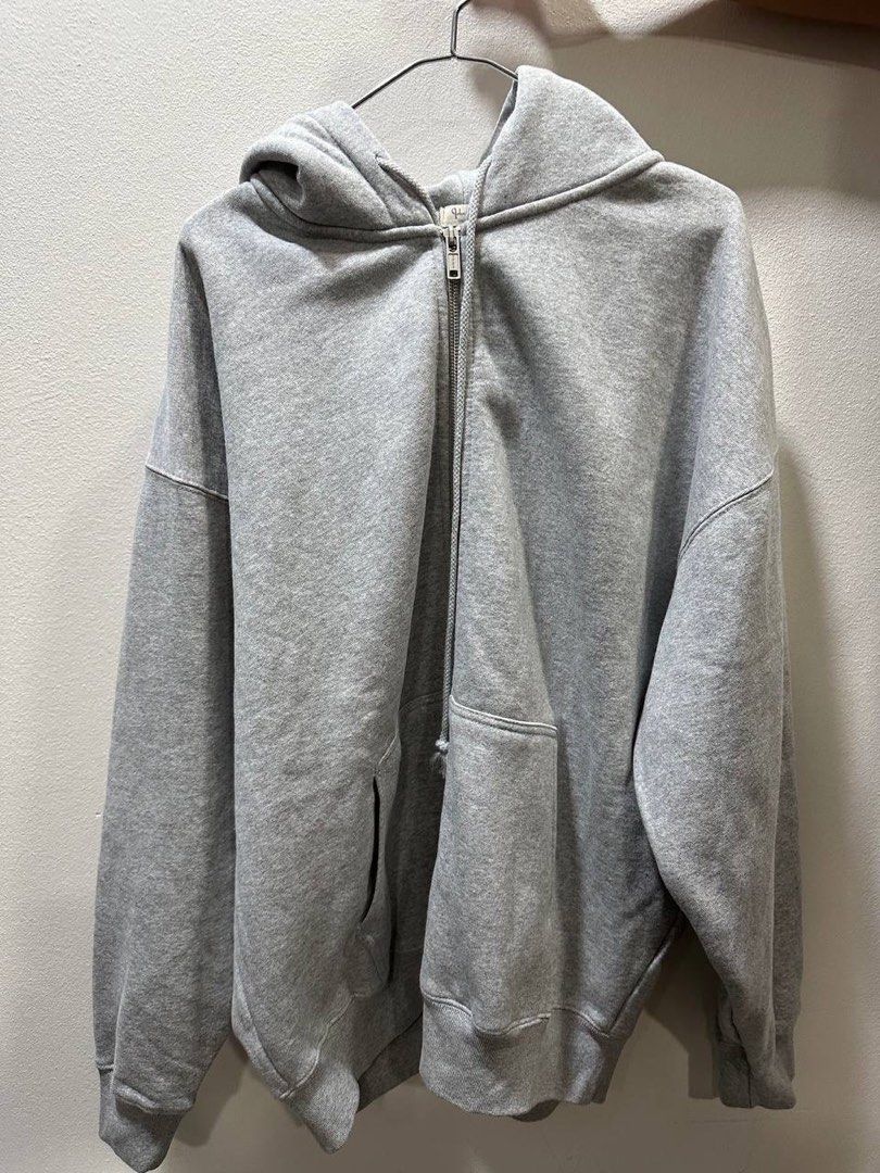 Brady Oversized Long Sleeve Top Grey