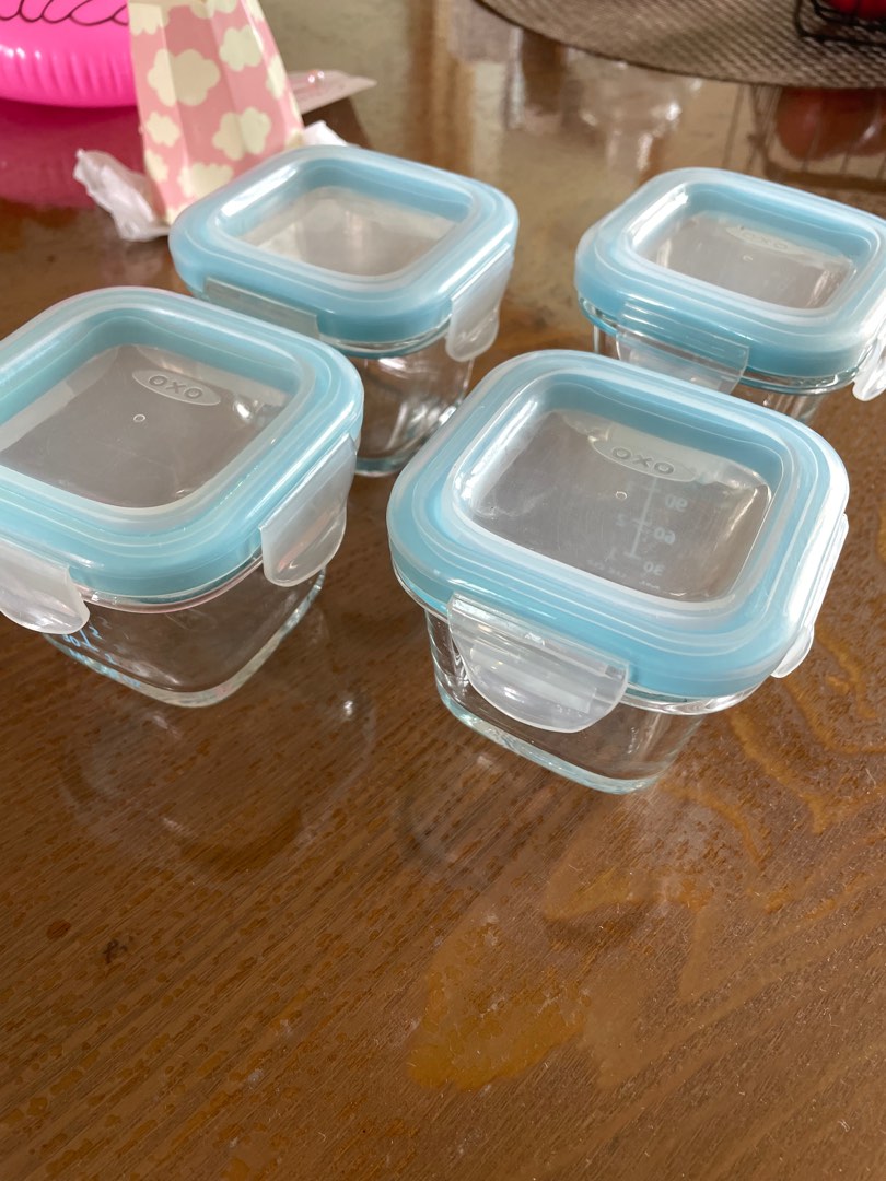 OXO glass containers, Babies & Kids, Nursing & Feeding, Weaning