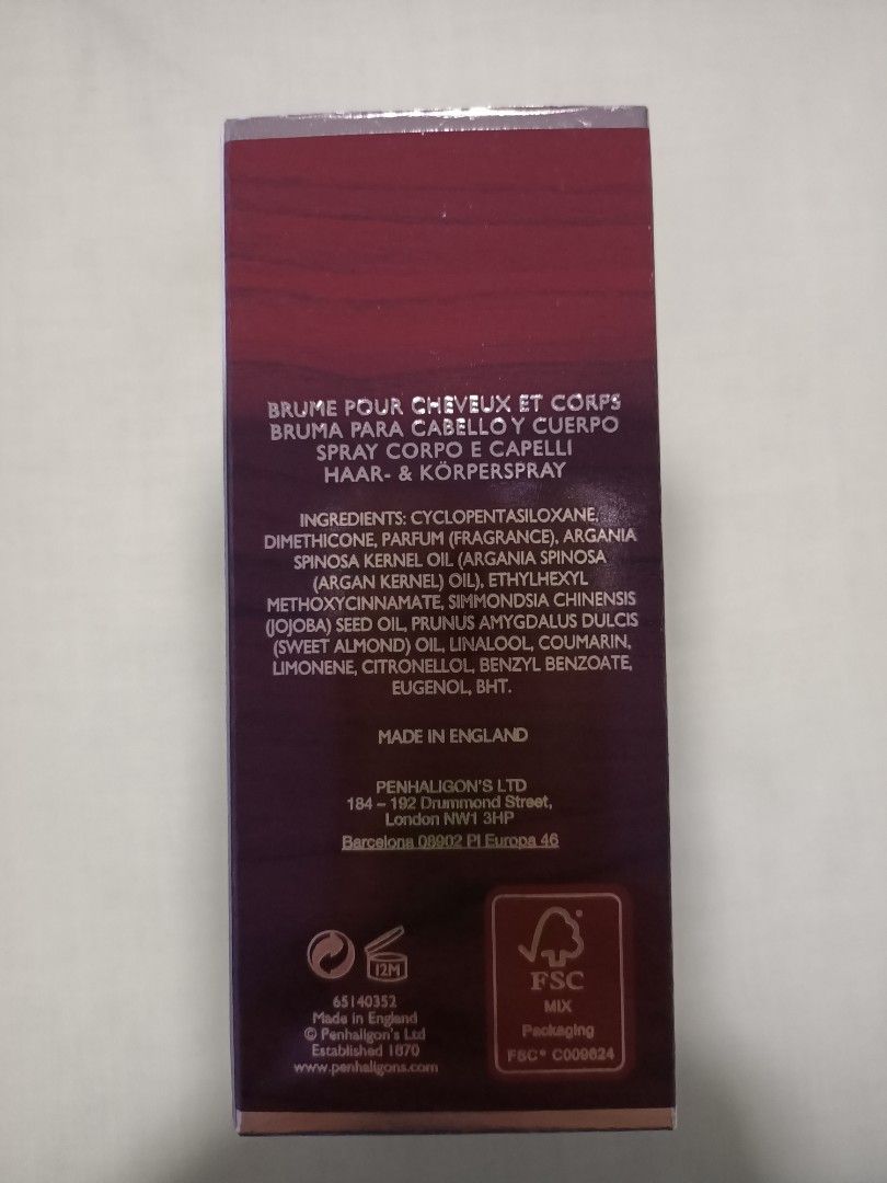 Halfeti hair and body 2025 mist