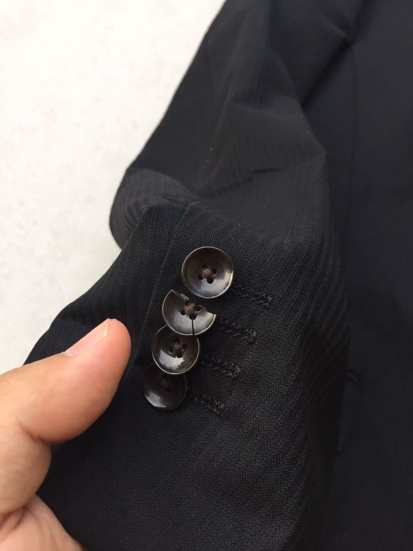 Black blazer on sale with red lining