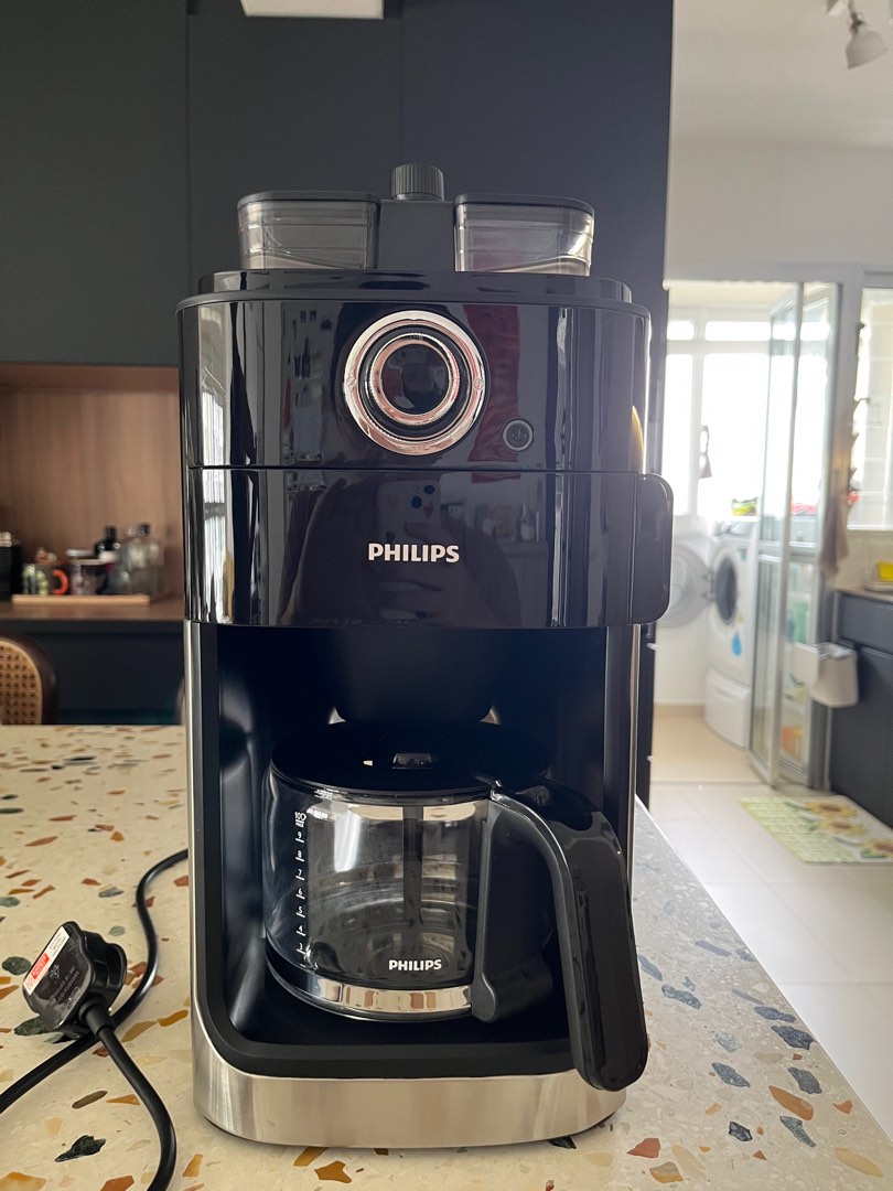 Philips Coffee Machine Grind and Brew, TV & Home Appliances, Kitchen Appliances, Coffee