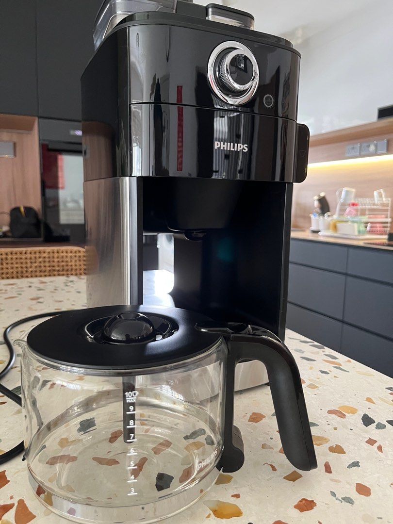 Philips Coffee Machine Grind and Brew, TV & Home Appliances, Kitchen