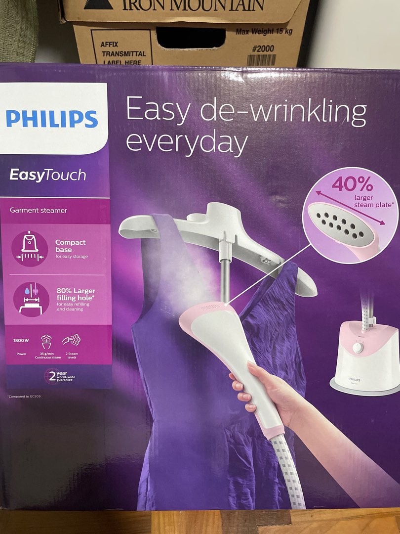 Philips EasyTouch Garment Steamer, TV & Home Appliances, Irons