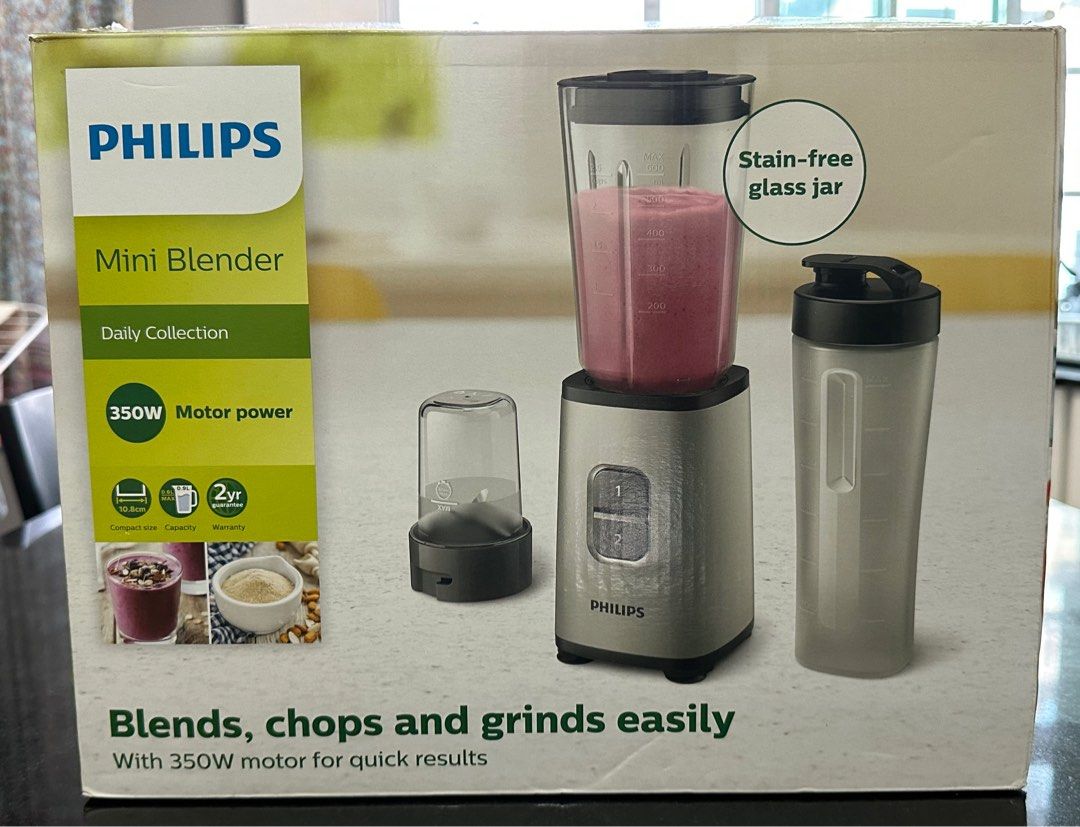 Philips juicer, blender and chopper, TV & Home Appliances, Kitchen