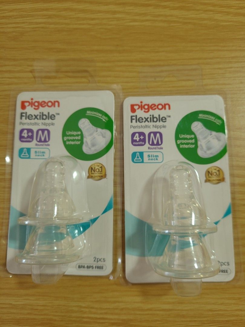 Pigeon Flexible Peristaltic Teats, Babies Kids, Nursing